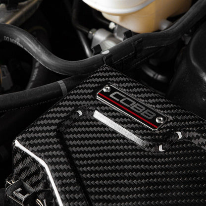 COBB Carbon Fiber Fuse Box Cover Overlay | Subaru WRX/STI (08-21) (844660)