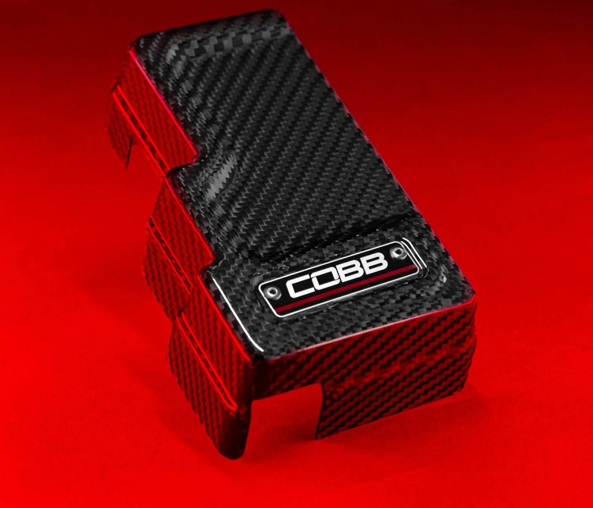 COBB Redline Carbon Fiber Fuse Box Cover Passenger Side | Subaru WRX (22-25) (846665-Pass)