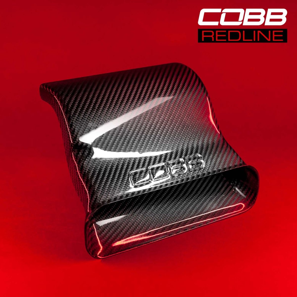 COBB Redline Gloss Carbon Fiber Intake Grill Scoop | Subaru WRX 2022-2025 (746160)