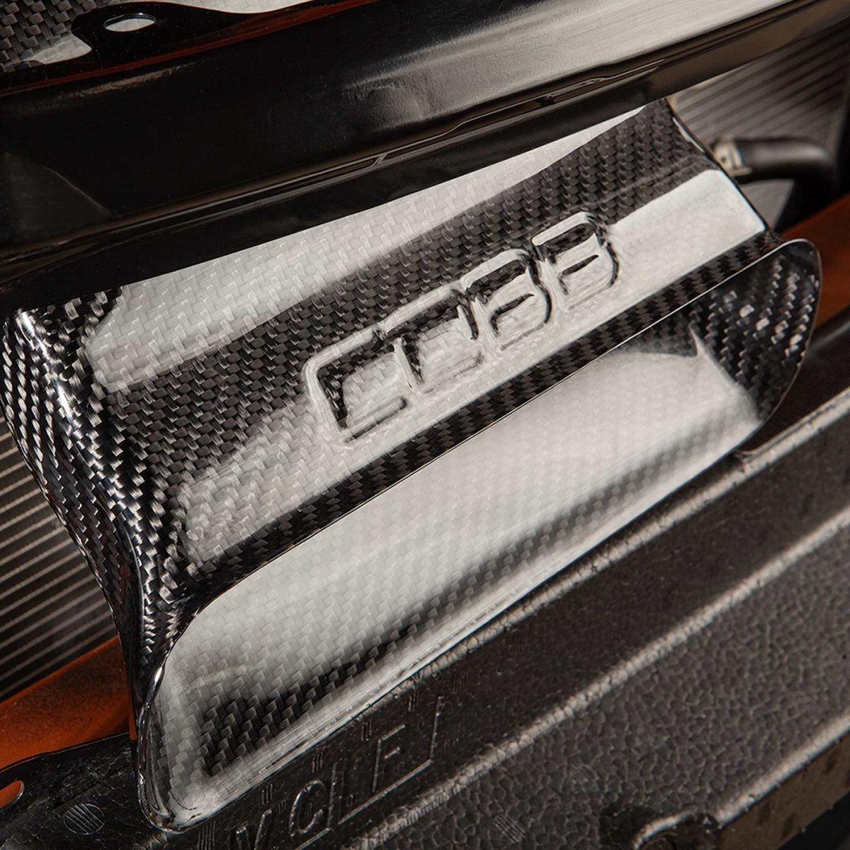 COBB Redline Gloss Carbon Fiber Intake Grill Scoop | Subaru WRX 2022-2025 (746160)