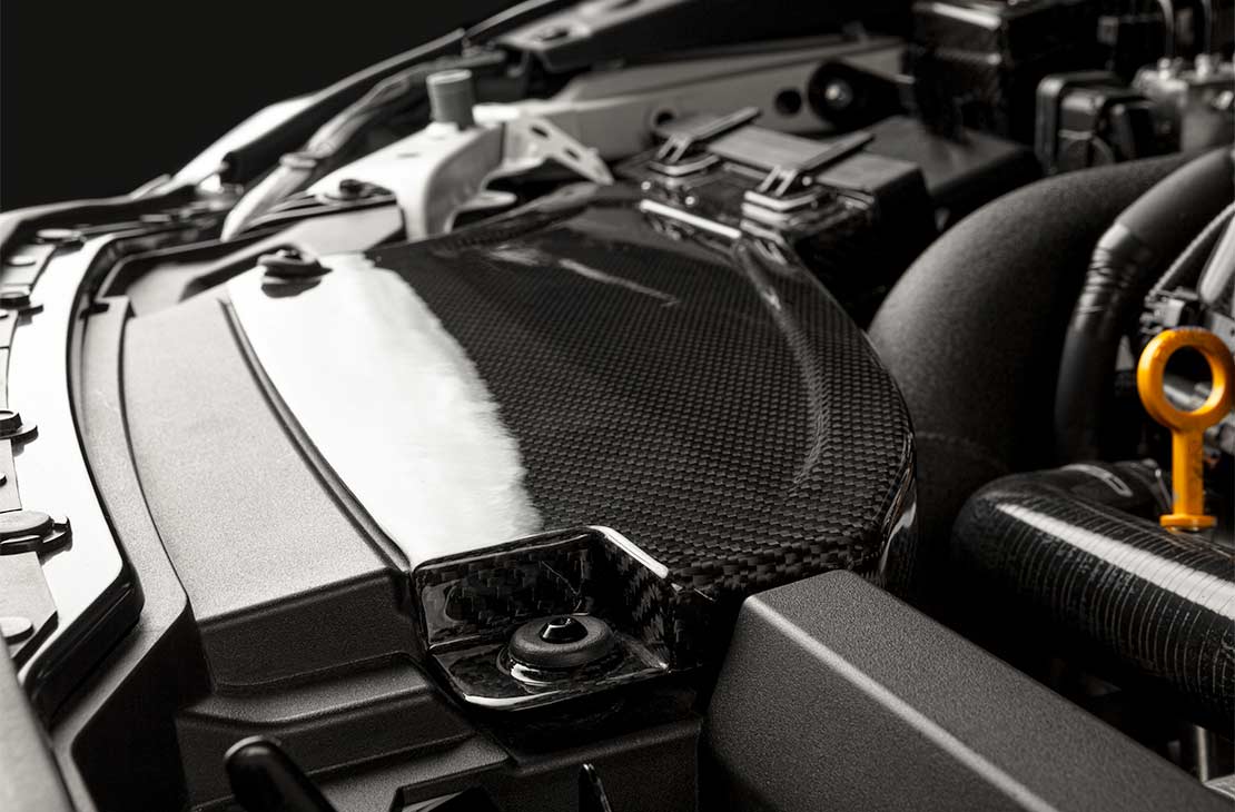 COBB Redline Gloss Carbon Fiber Power Scoop | Subaru WRX (22-25) (746150)