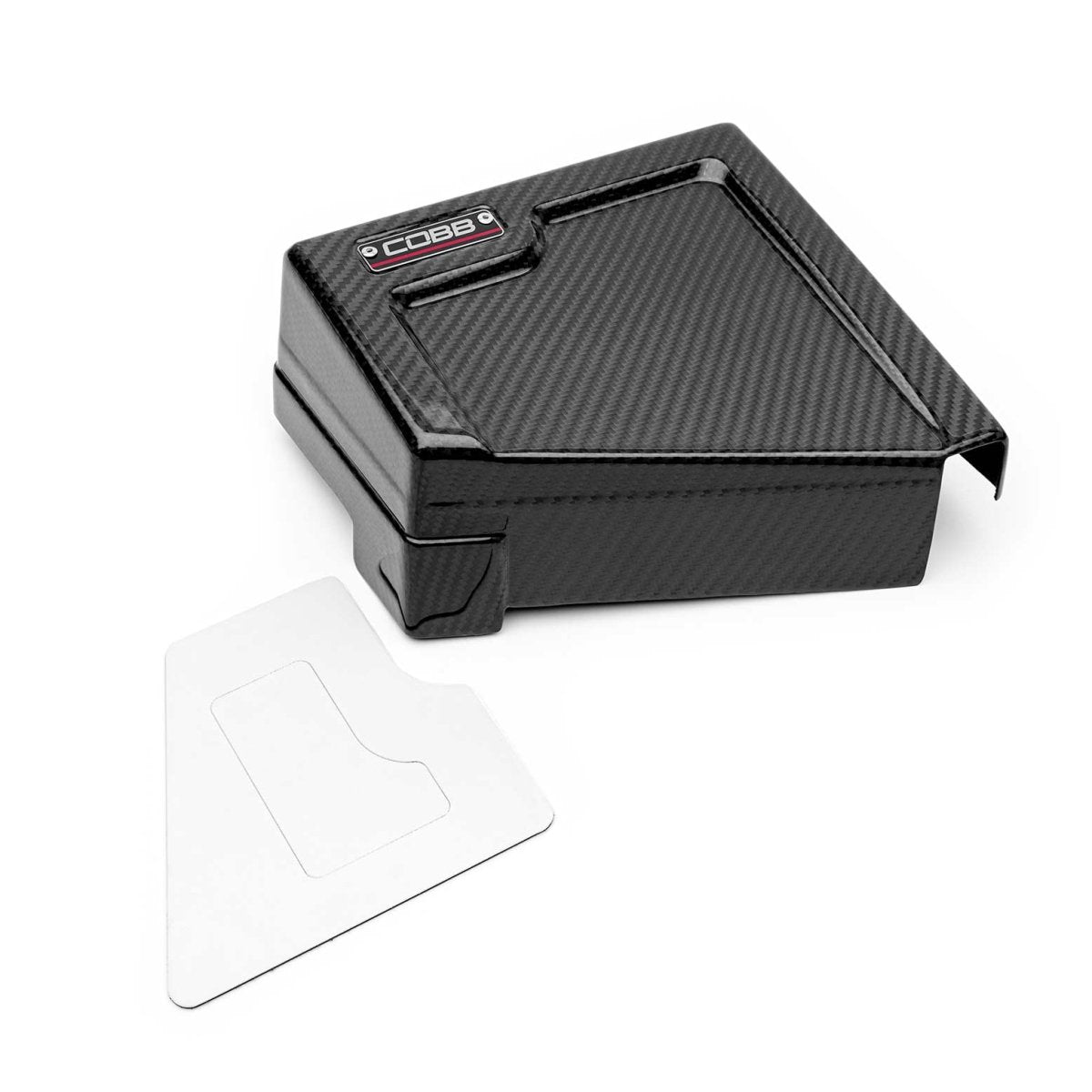 COBB Redline Gloss Carbon Fiber Fuse Box Cover Kit Driver & Passenger | Subaru WRX (22-25) (846665-KIT)