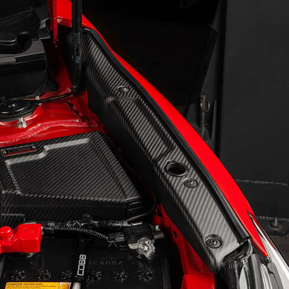 COBB Redline Matte Carbon Fender Shrouds | Subaru WRX (22-25) (746170-RMC)