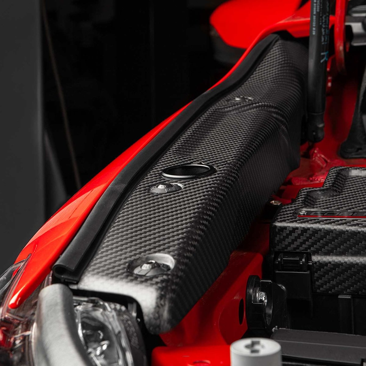 COBB Redline Matte Carbon Fender Shrouds | Subaru WRX (22-25) (746170-RMC)