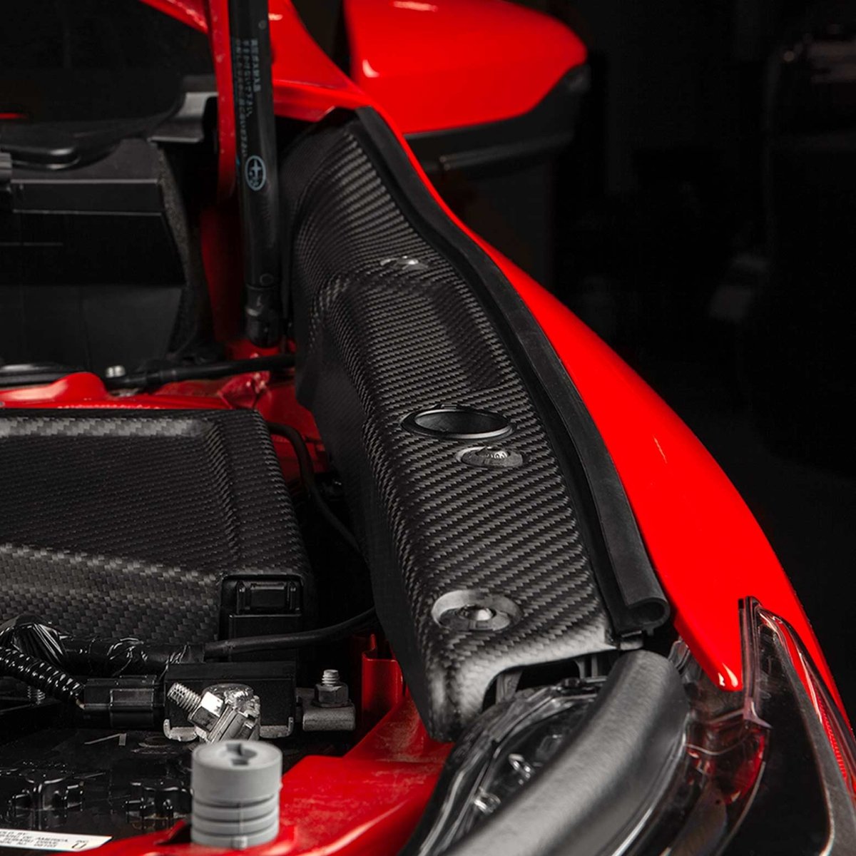 COBB Redline Matte Carbon Fender Shrouds | Subaru WRX (22-25) (746170-RMC)