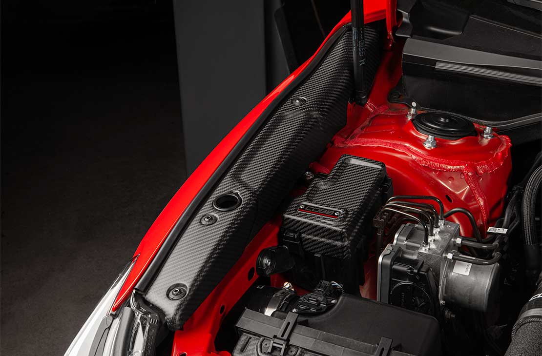 COBB Redline Matte Carbon Fiber Dress-Up Kit | Subaru WRX (22-25) (SUB006REDED-RMC)