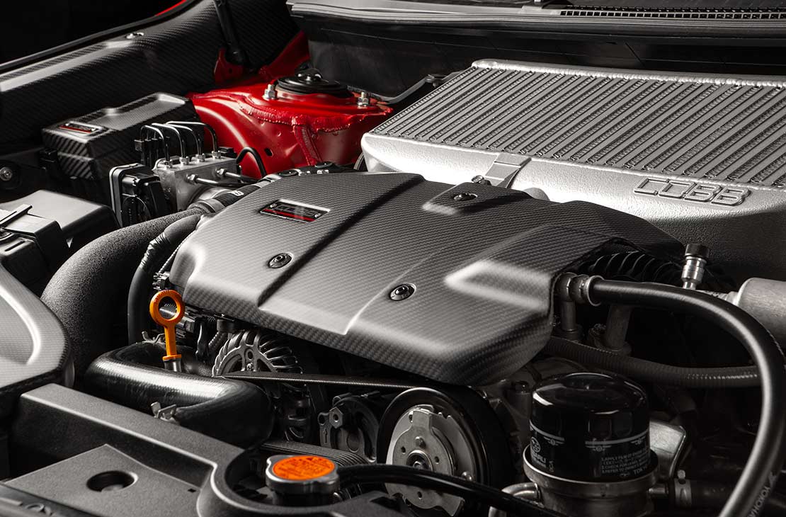 COBB Redline Matte Carbon Fiber Dress-Up Kit | Subaru WRX (22-25) (SUB006REDED-RMC)