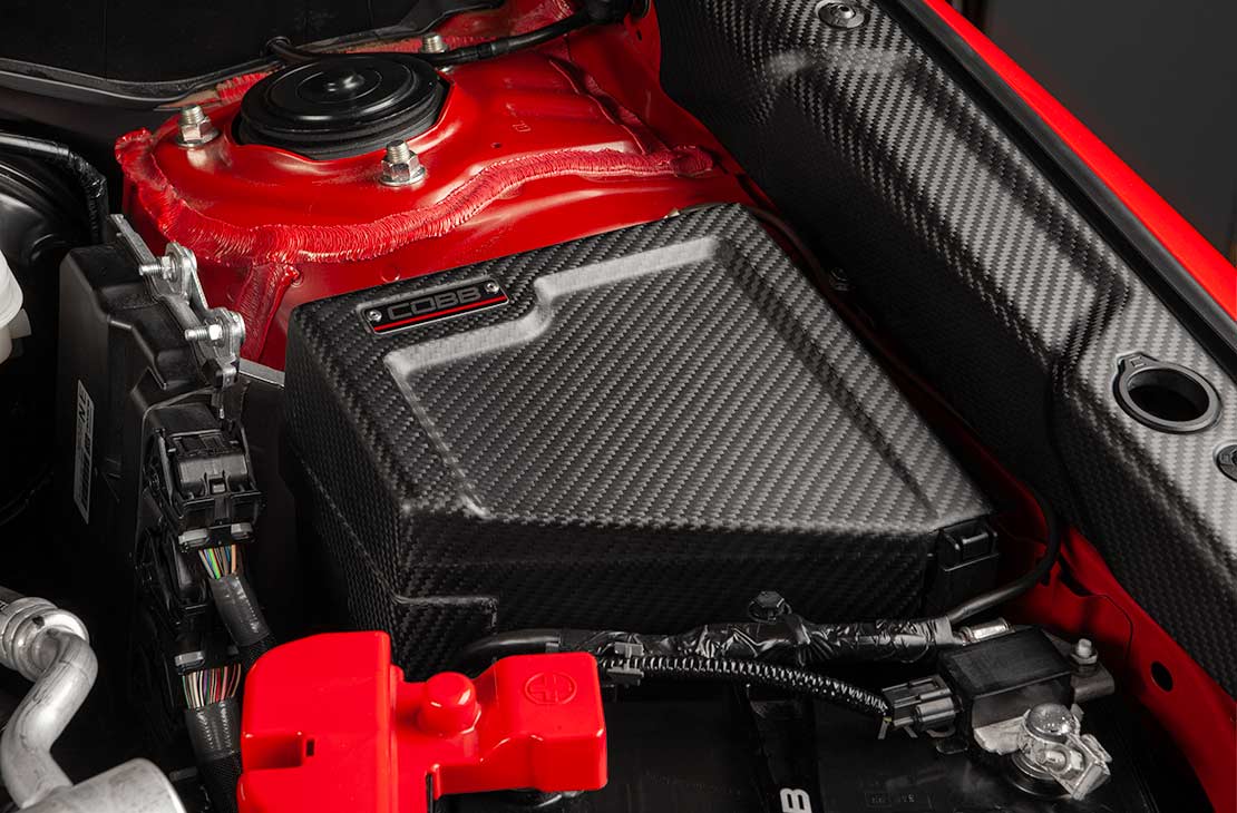 COBB Redline Matte Carbon Fiber Dress-Up Kit | Subaru WRX (22-25) (SUB006REDED-RMC)