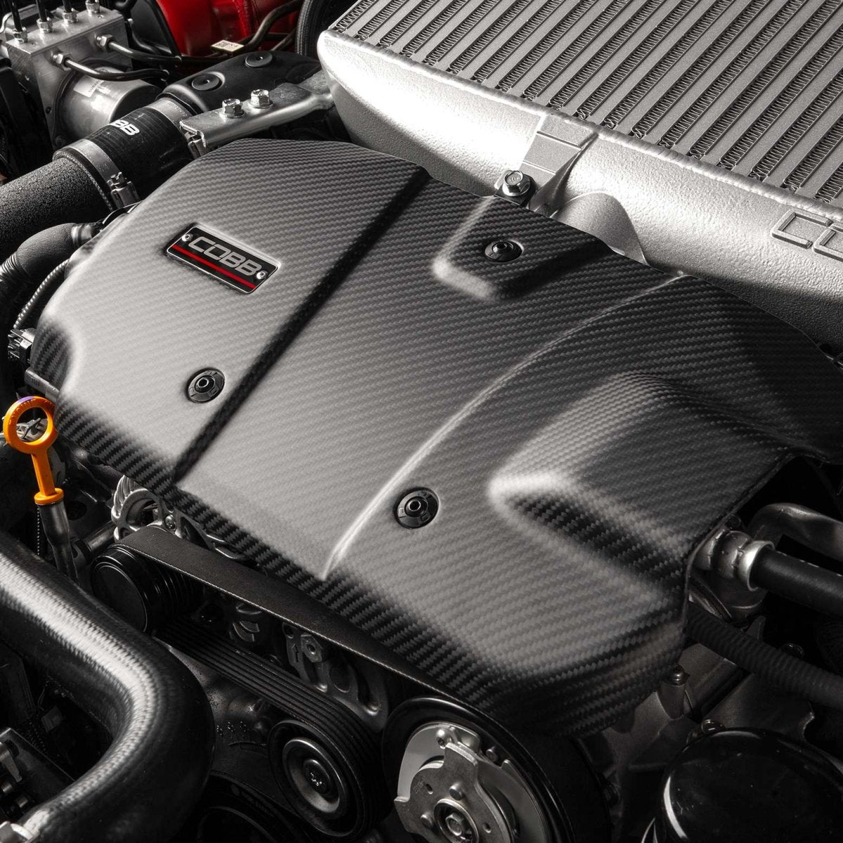 COBB Matte Carbon Fiber Engine Cover | Subaru WRX (22-25) (446610-RMC)