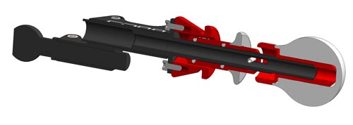 COBB Reverse Lockout Black w/ Black Handle | Subaru STI (04-21) (244310-BK)