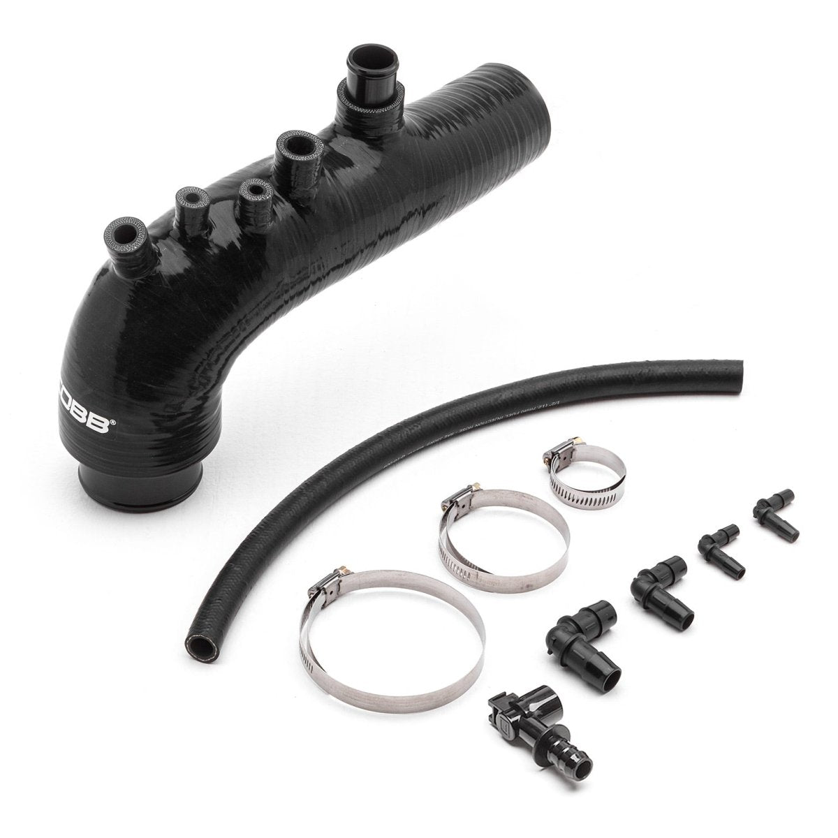 COBB Silicone Turbo Inlet V2 Black | Subaru WRX/Legacy GT/Outback XT (08-14/05-09) (724450)