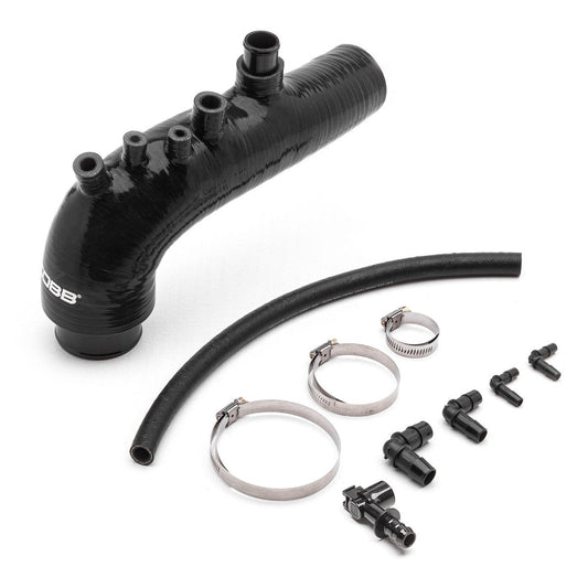 COBB Silicone Turbo Inlet V2 Black | Subaru WRX/Legacy GT/Outback XT (08-14/05-09) (724450)