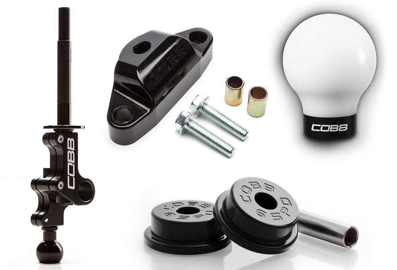 COBB Stage 1+ Double Adj Short Throw Shifter Package | Subaru STI (04-21) (215X01P-W-RD)