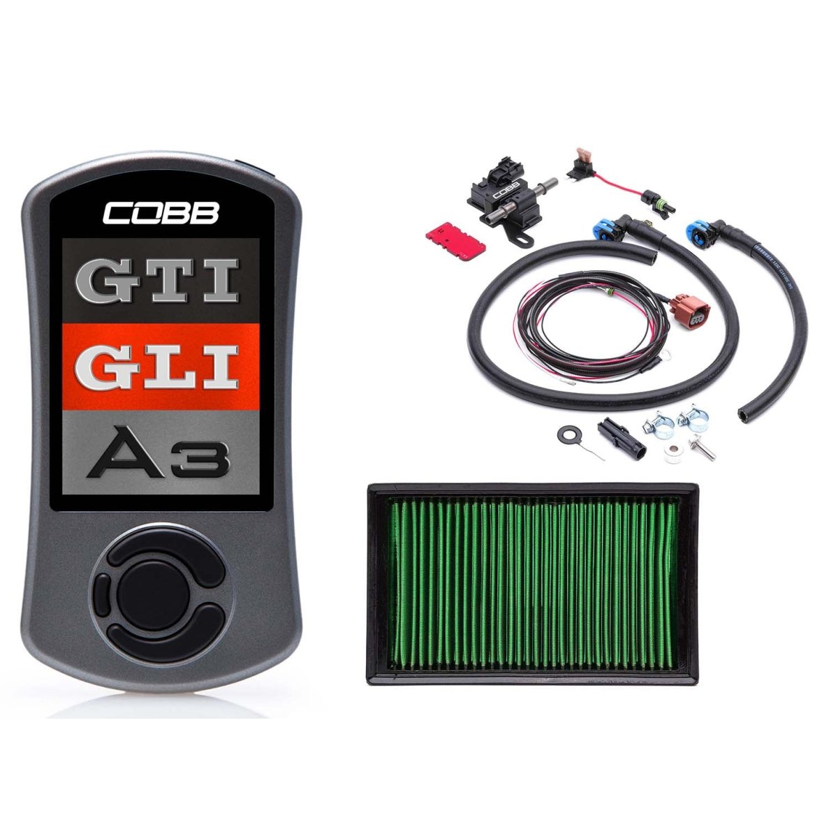 COBB Stage 1+ Flex Fuel Power Package | VW Jetta GLI (19-21)/Golf GTI (15-21)/Audi A3 (15-20) (VLK0020010FF-DSG)