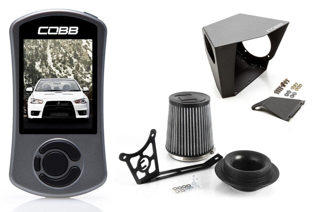 COBB Stage 1+ Power Package w/SF Intake | Mitsubishi Evo X (08-15) (MIT002001P)