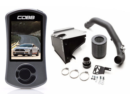 COBB Stage 1+ Power Package w/ Cold Air Intake | Ford Mustang EcoBoost (15-20) (FOR003001P)