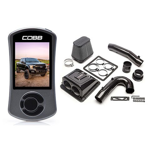 COBB Stage 1+ Redline Carbon Fiber Power Package | Ford F-150 Ecoboost 3.5T 2020 (FOR007001P)