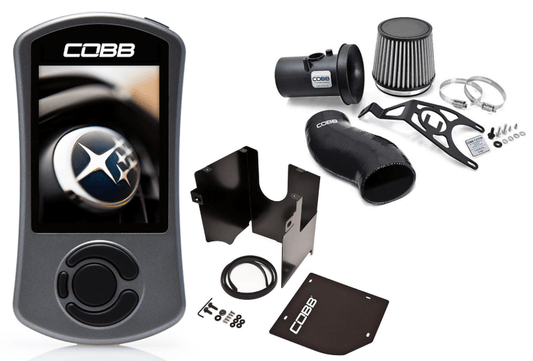 COBB Stage 1+ Power Package w/ Black Intake | Subaru WRX/STI (08-14)/Forester XT (09-13) (615X01P-BK)