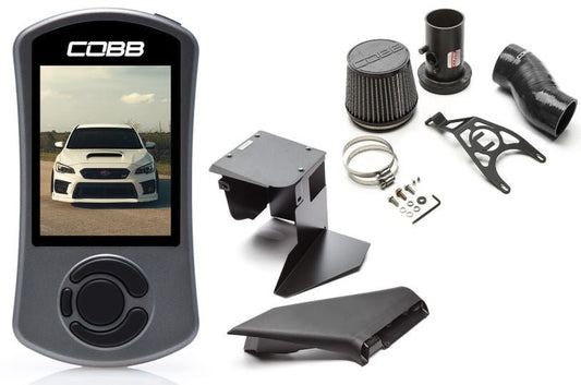 COBB Stage 1+ Power Package w/ Black Intake | Subaru STI (19-21)/STI Type RA (18) (SUB0040S1P-BK)