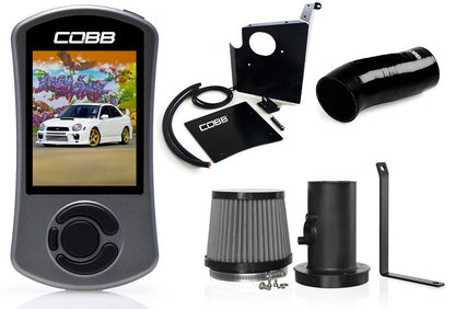 COBB Stage 1+ Power Package w/ Intake | Subaru WRX (02-05) (612X01P-BK)
