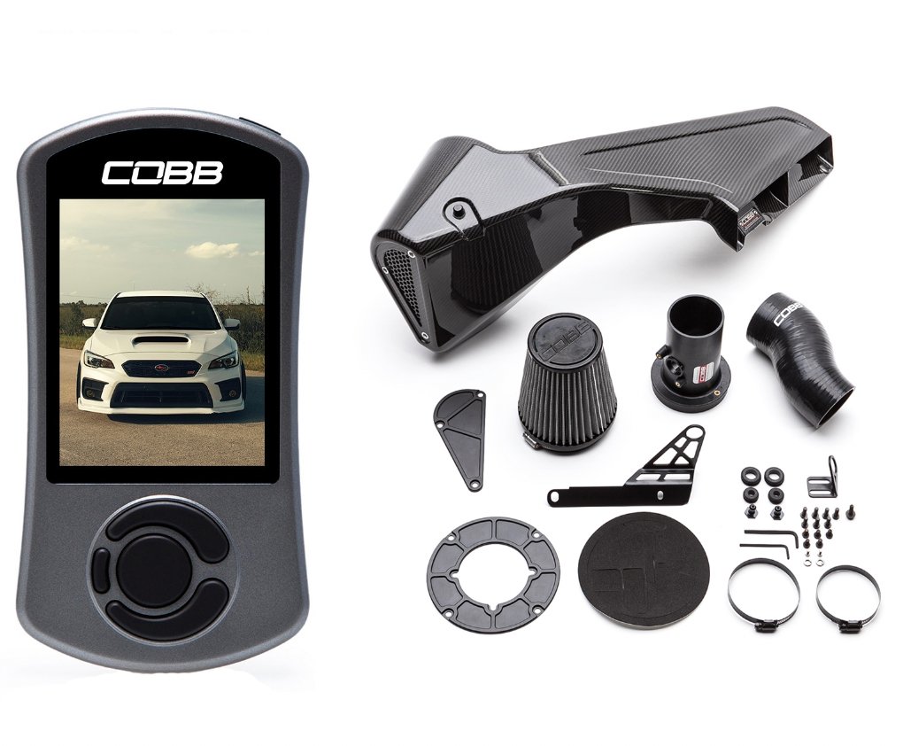 COBB Stage 1+ Power Package w/ Redline Carbon Fiber Intake | Subaru STI (15-21) (SUB0040S1P-RED)