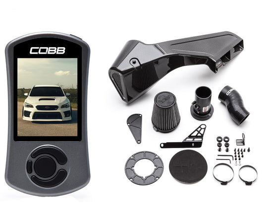 COBB Stage 1+ Power Package w/ Redline Carbon Fiber Intake | Subaru STI (15-21) (SUB0040S1P-RED)