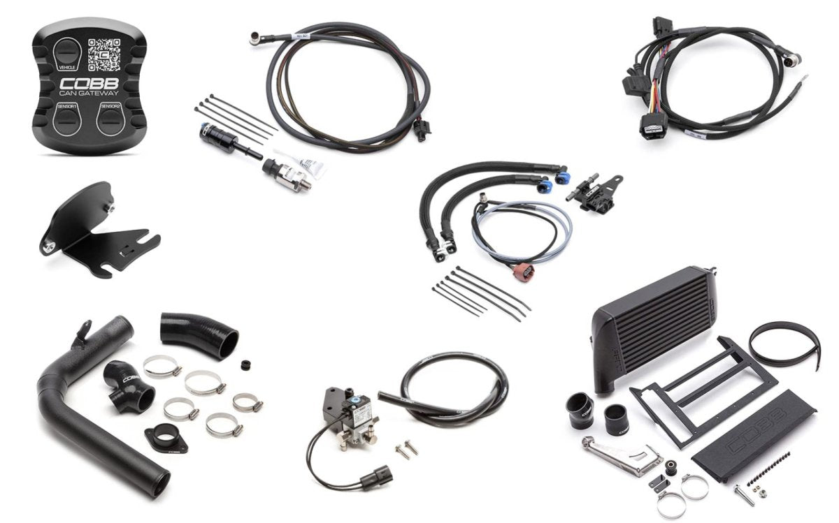 COBB Stage 1+ to NexGen Stage 2+ CAN Flex Fuel Power Package | Subaru WRX 6MT (18-21) (SUB004NG2W-BK2FF-S1P-UP)