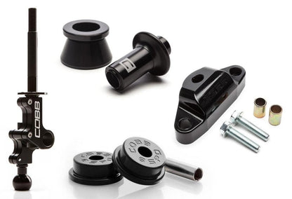 COBB Stage 2 Double Adj Short Throw Shifter w/F&R Bush & Reverse Lockout Pull | STI (04-21) (215X02-W-RD)