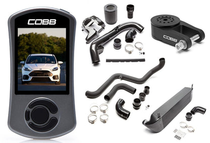 COBB Stage 2 Power Package w/CF Intake & FMIC | Ford Focus RS (16-18) (FOR0040020SL)