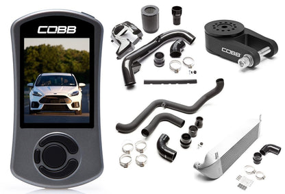 COBB Stage 2 Power Package w/CF Intake & FMIC | Ford Focus RS (16-18) (FOR0040020SL)
