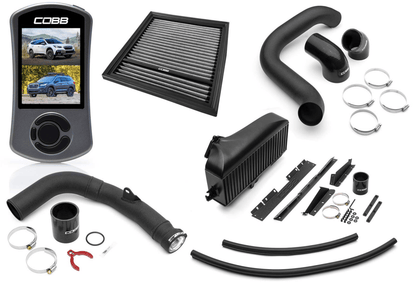 COBB Stage 2 Power Package w/ Black TM Intercooler & Charge Pipe | Subaru Outback/Legacy XT/Outback Wilderness (20-22) (SUB0050020-BK)