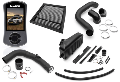 COBB Stage 2 Power Package w/ Black TM Intercooler & Charge Pipe | Subaru Outback/Outback Wilderness (23-25) (SUB0070020-BK)