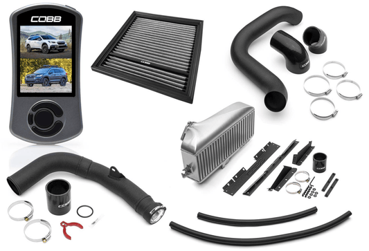 COBB Stage 2 Power Package w/Silver Top Mount Intercooler | Subaru Outback/Legacy XT (20-22)/Outback Wilderness (22) (SUB0050020-SL)