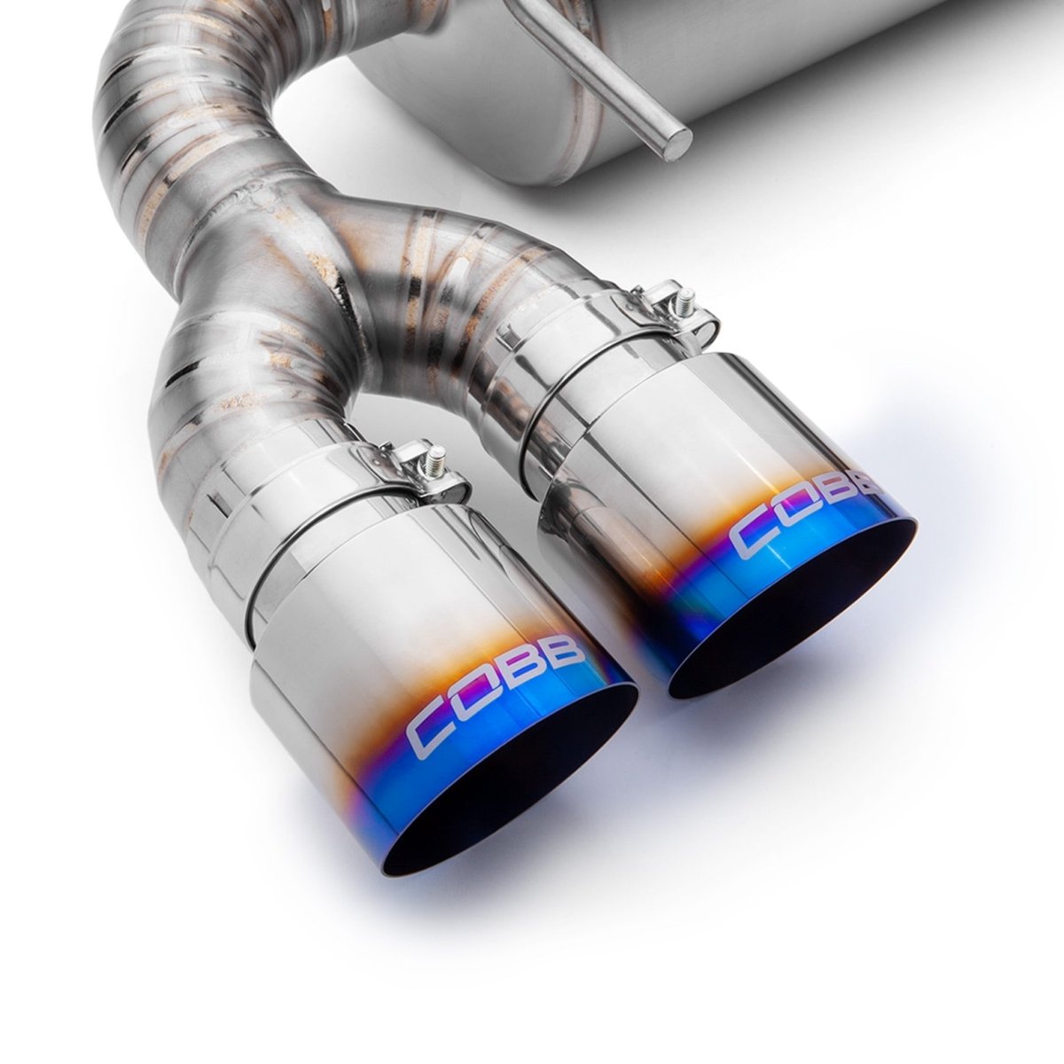 COBB Titanium Cat-Back Exhaust 3" w/ Blued Tips | WRX Hatch/STI Hatch (08-14) (515150)