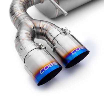 COBB Titanium Cat-Back Exhaust 3" w/ Blued Tips | WRX Hatch/STI Hatch (08-14) (515150)