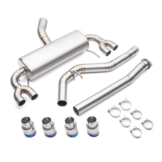 COBB Titanium Cat-Back Exhaust 3" w/ Blued Tips | WRX Hatch/STI Hatch (08-14) (515150)