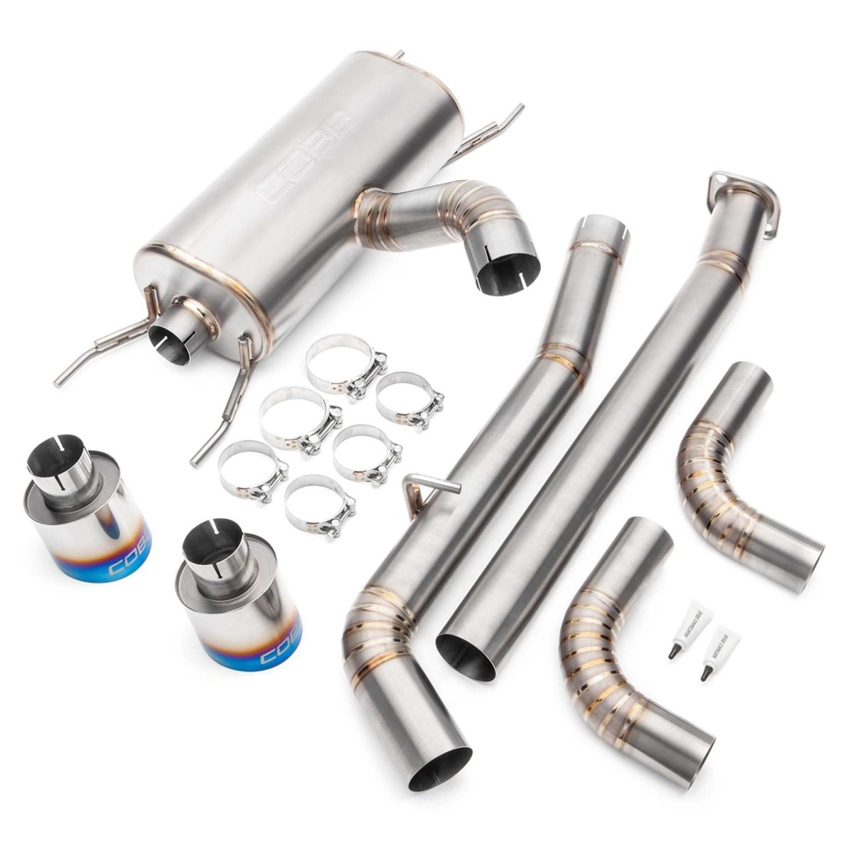 COBB Titanium Cat-Back Exhaust 3" w/ Blued Tips | Subaru BRZ/FRS/GT86/GR86 (13-25) (5Z1160)