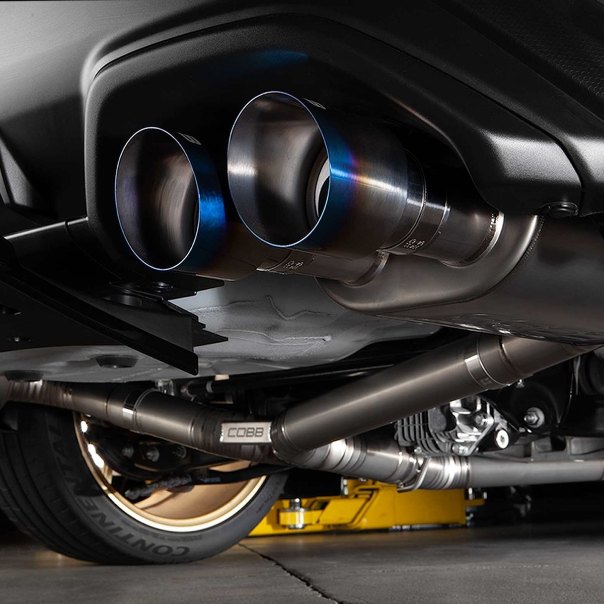 COBB Titanium Cat-Back Exhaust 3" w/ Blued Tips | WRX (22-25) (516160)