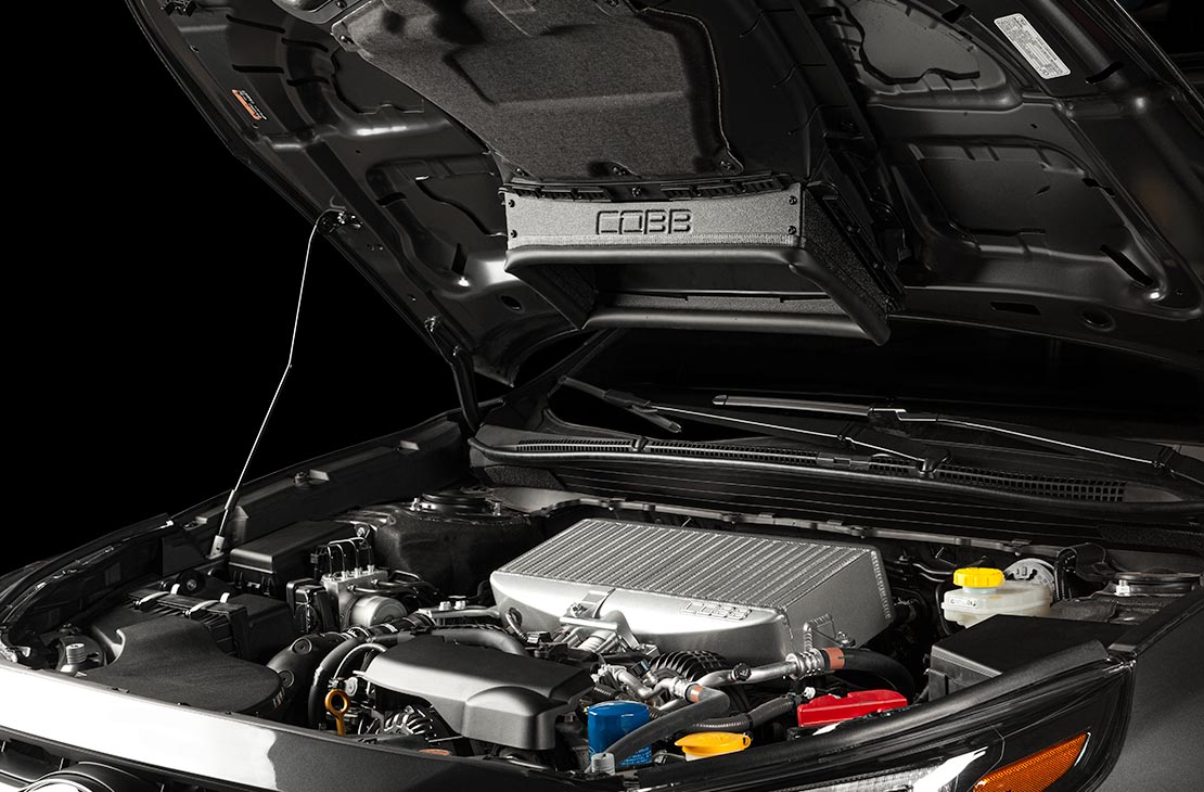 COBB Top Mount Intercooler Black | Subaru Outback XT/Wilderness (20-25) (B43410-BK)