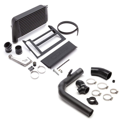 COBB Top Mount Intercooler Black w/ Charge Pipe Kit | Subaru WRX (15-21) (B42400-BK)