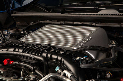 COBB Top Mount Intercooler Black w/ Charge Pipe Kit | Subaru WRX (15-21) (B42400-BK)