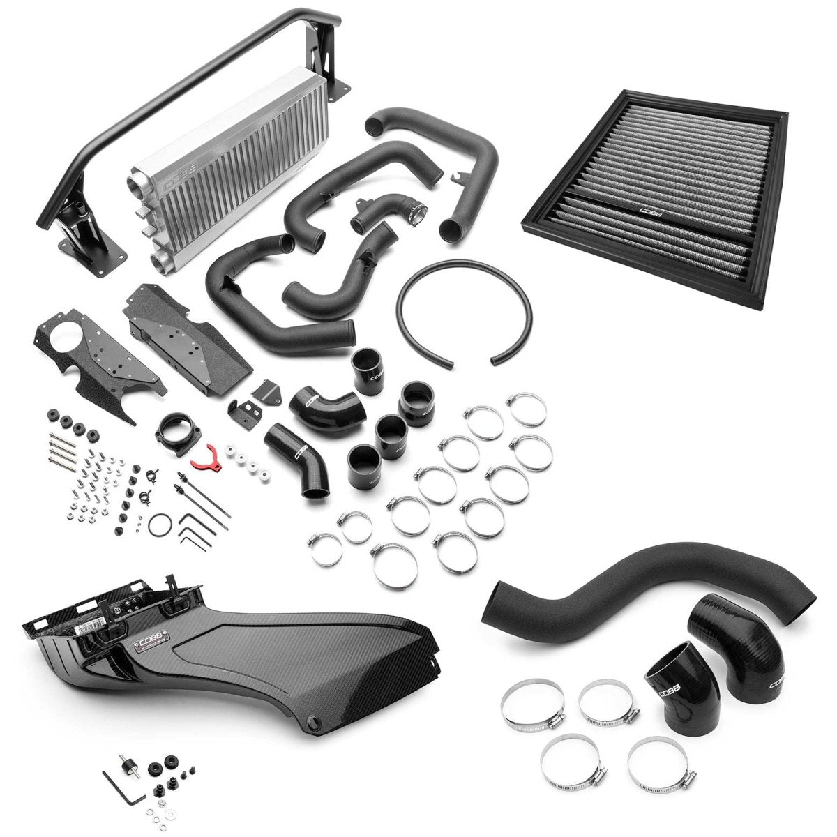 COBB Front Mount Intercooler + Redline Intake Package | Subaru WRX (22-24) (SUB006FMICRED-SL)