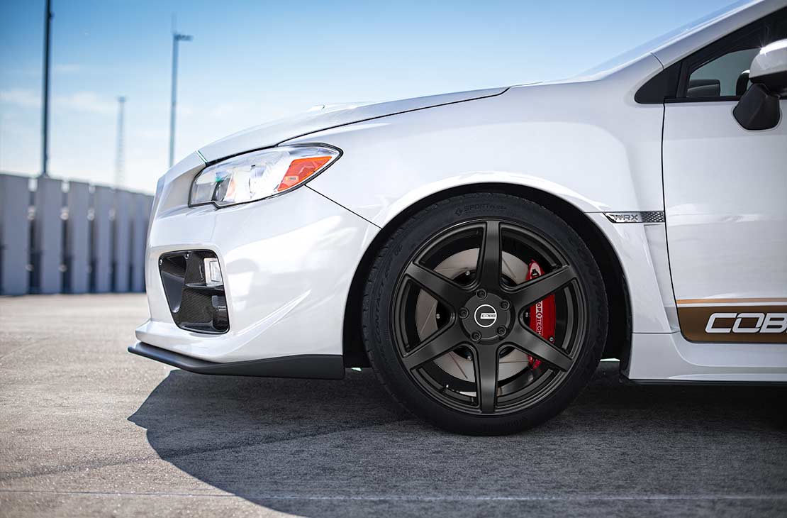 COBB Perf Series ST-01 Wheel Satin Black 18x9.5 5x114.3 ET40 | Subaru WRX (15-25) / STI (11-21) (82W605-BK)