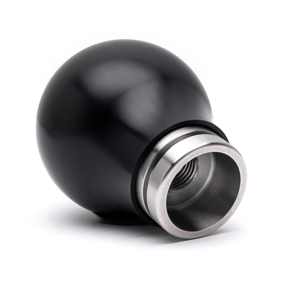 COBB Weighted Round Delrin Shift Knob Black w/ Interchangeable Base | Subaru BRZ/FRS/GT86/GR86 (213360-BK)