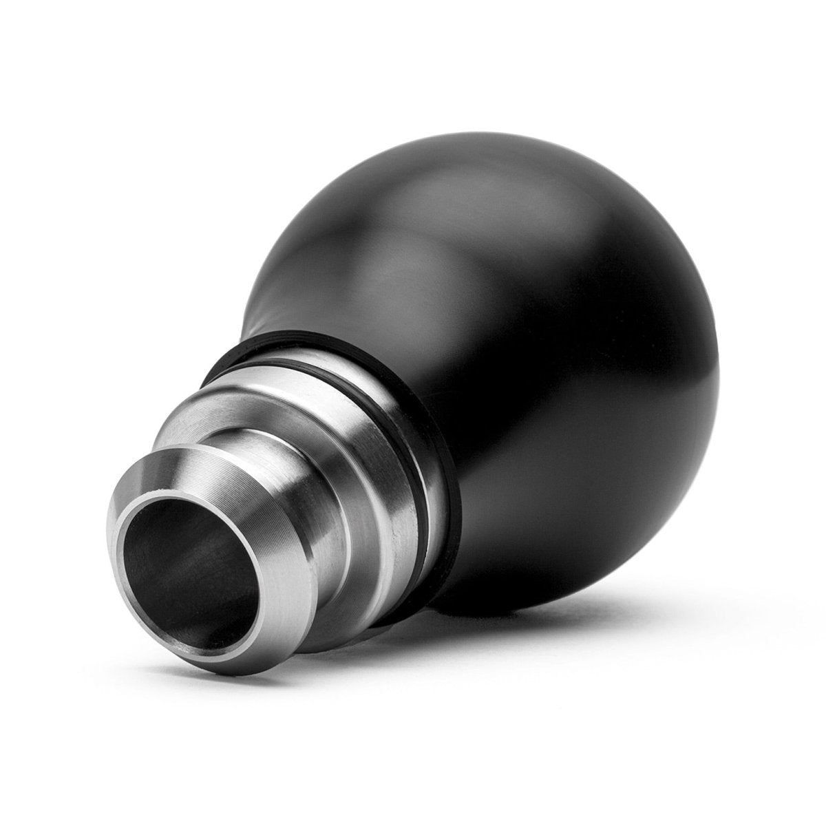 COBB Weighted Round Shift Knob Black w/ Interchangeable Base | 5-Speed Subaru (211360-BK)