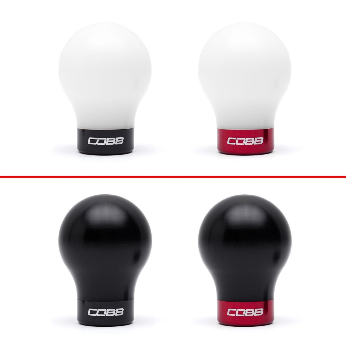 COBB Weighted Shift Knob w/ Interchangeable Base | Mazda Speed 6 (06-07) / Speed 3 (07-13) (271360-W)