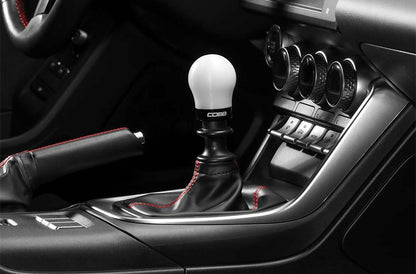 COBB Weighted Short Shift Knob White w/ Interchangeable Base | BRZ/FRS/GT86/GR86 (291360-W)