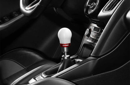 COBB Weighted Short Shift Knob White w/ Interchangeable Base | BRZ/FRS/GT86/GR86 (291360-W)
