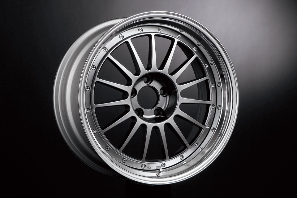 SSR Professor TF1 20x11.5 +18 5x114.3 Titan Silver