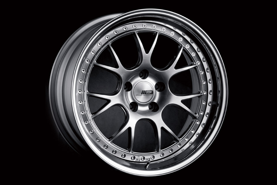 SSR Professor MS3 19x9.5 +43 5x112 Titan Silver